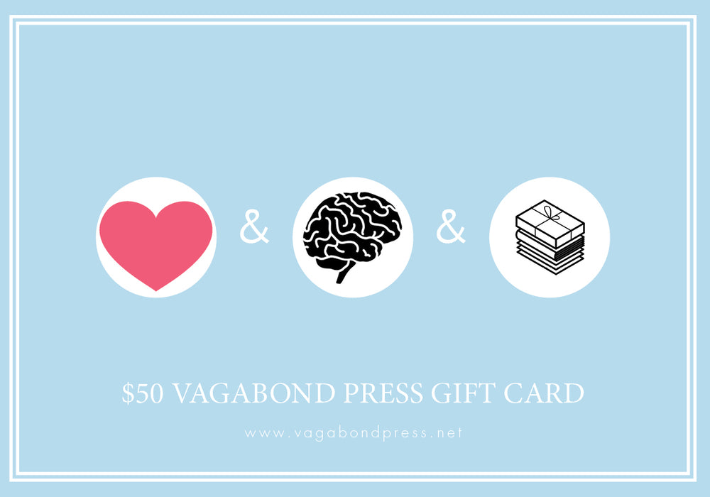 Vagabond Press Gift Cards